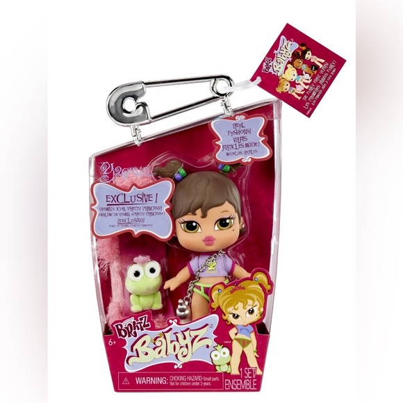 Bratz Babyz Yasmin Collectible Fashion Doll with Real Fashions and Pet - Picture 1 of 7